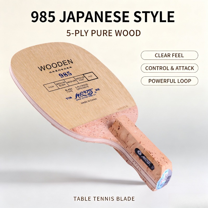 Table Tennis Equipment - YINHE 985 Japanese Penhold Table Tennis