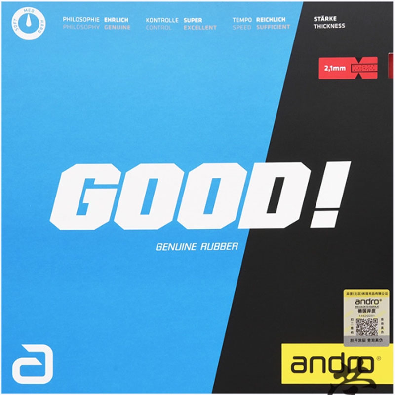 Table Tennis Venue - Andro GOOD Table Tennis Rubber Non