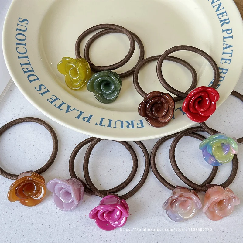 Table Tennis France - French Rose Blossom Hair Ring~FRANCE, South