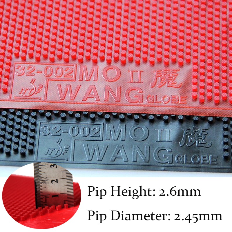 Table Tennis Height - MO Wang 3 Table Tennis Rubber