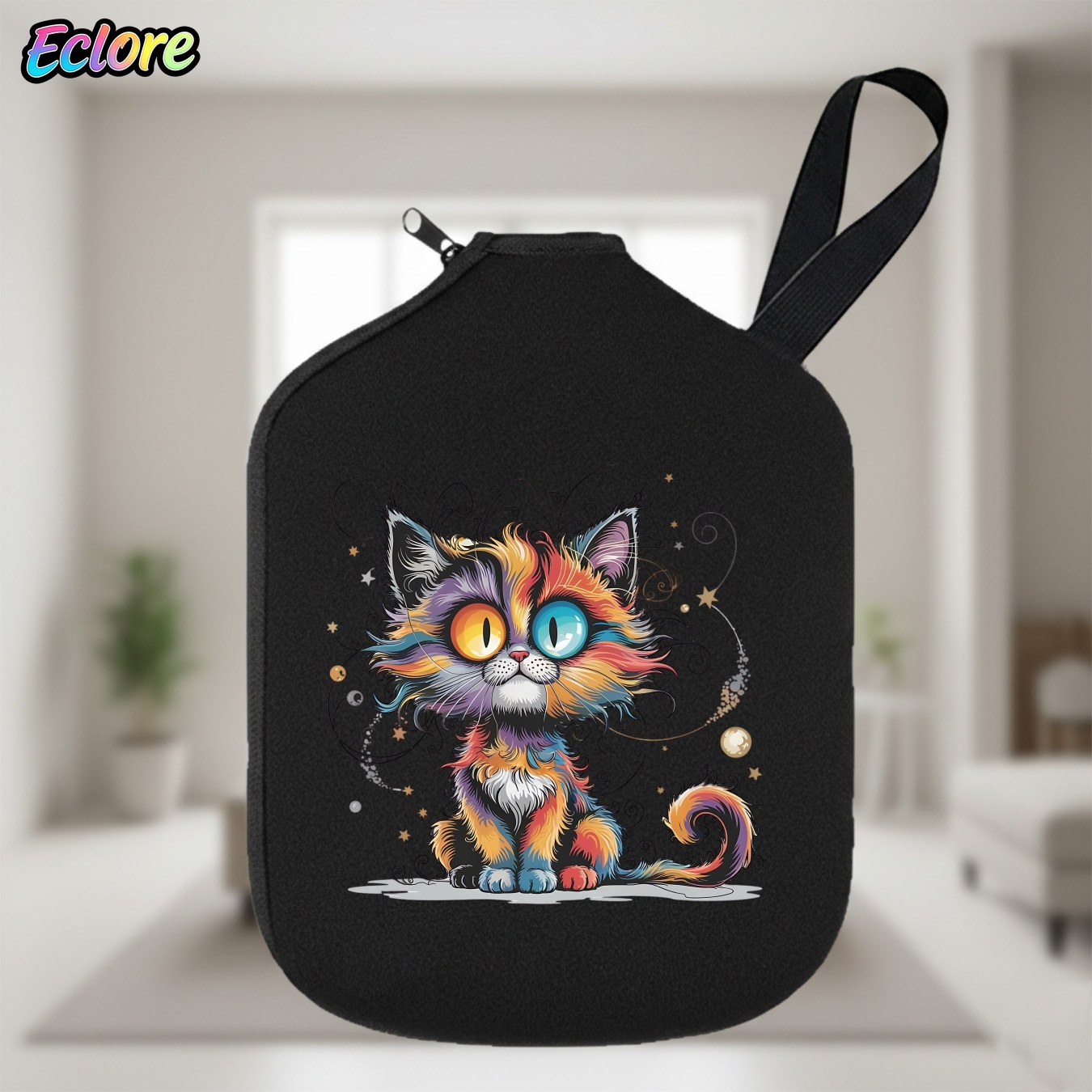 Table Tennis Equipment - Galaxy Star Cat Pickleball Paddle Bag