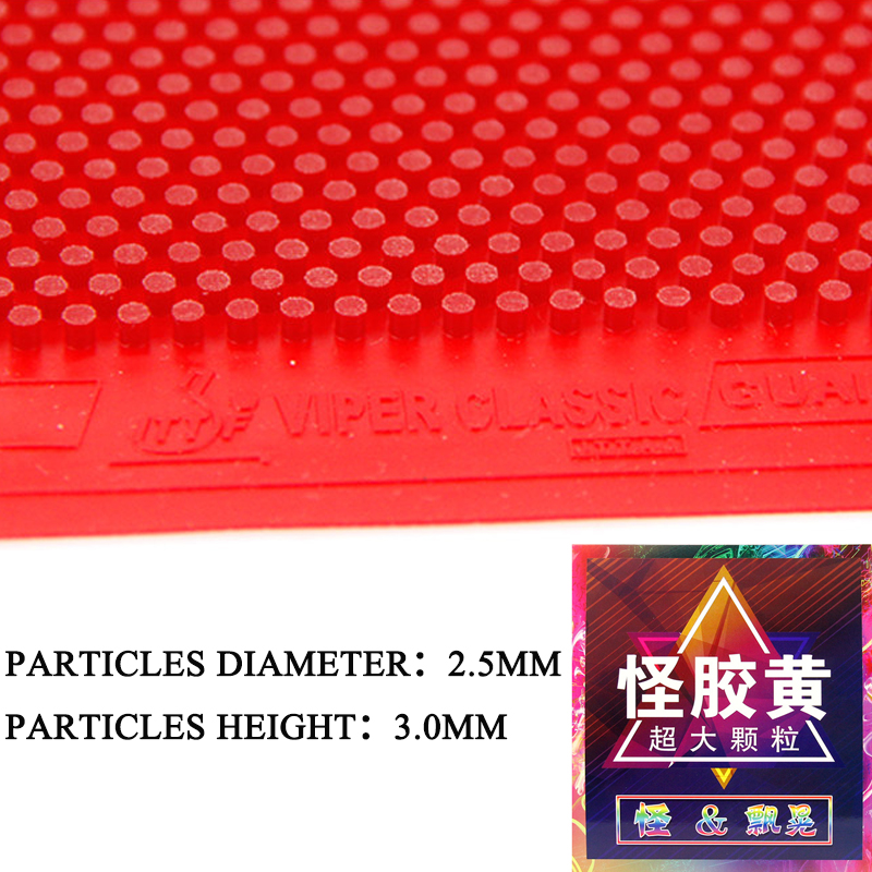 Table Tennis Height - VIPER CLASSIC Table Tennis Rubber Extra-Large