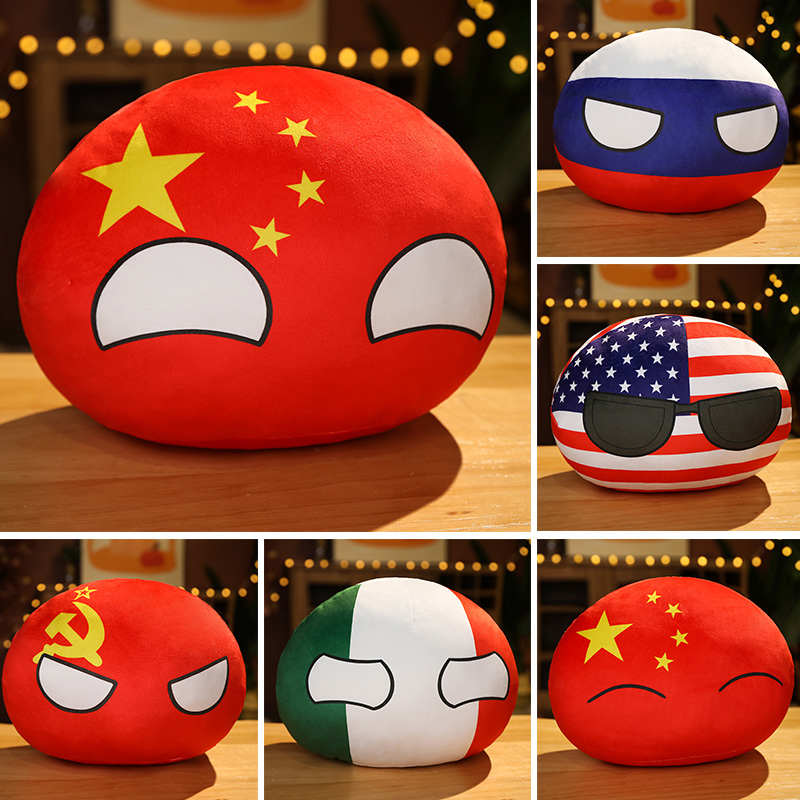 1PC 10CM Country Ball Plush To - Table Tennis France 评论和价格
