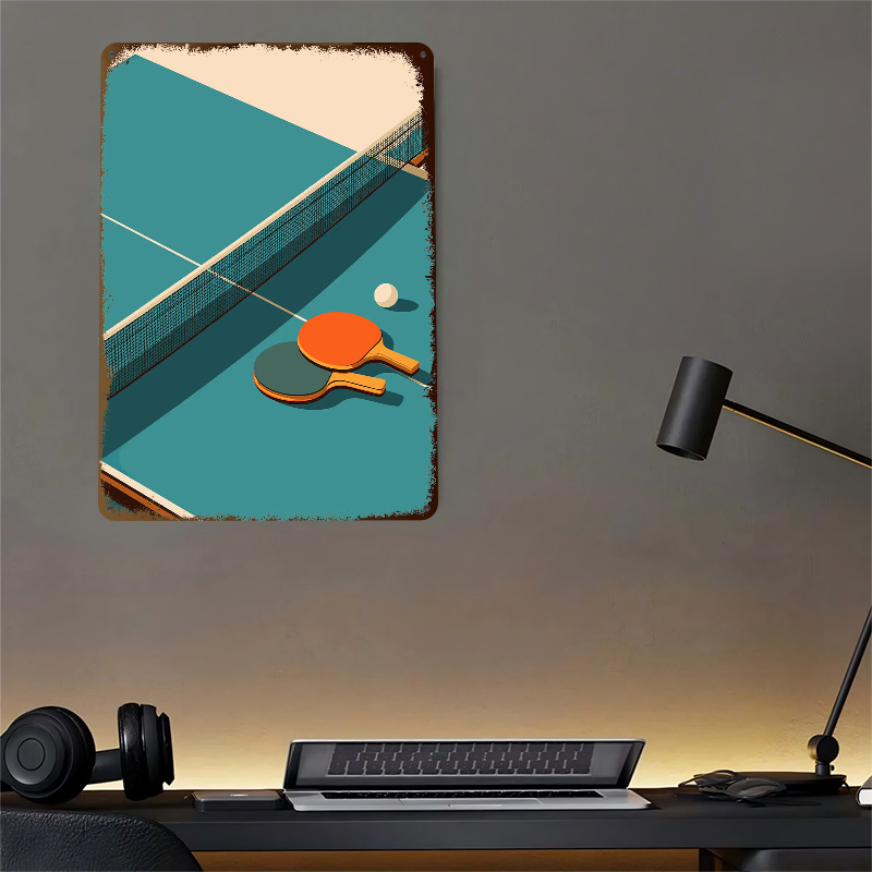 Table Tennis Still Life Illust - Table Tennis Illustration 评论和价格