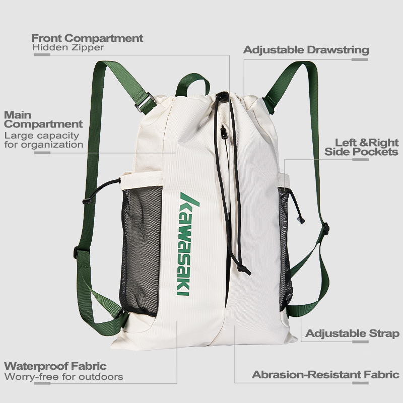 Kawasaki NEW Badminton Bag Des - Table Tennis Japan 评论和价格