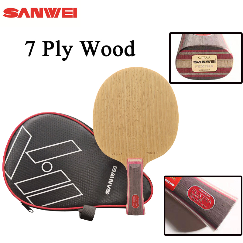 New SANWEI FEXTRA 7 Table Tenn - Table Tennis Blade 评论和价格
