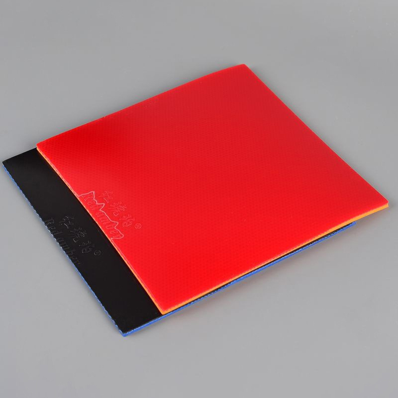 ●Red Amber Table Tennis Rubber - Table Tennis Practice 评论和价格