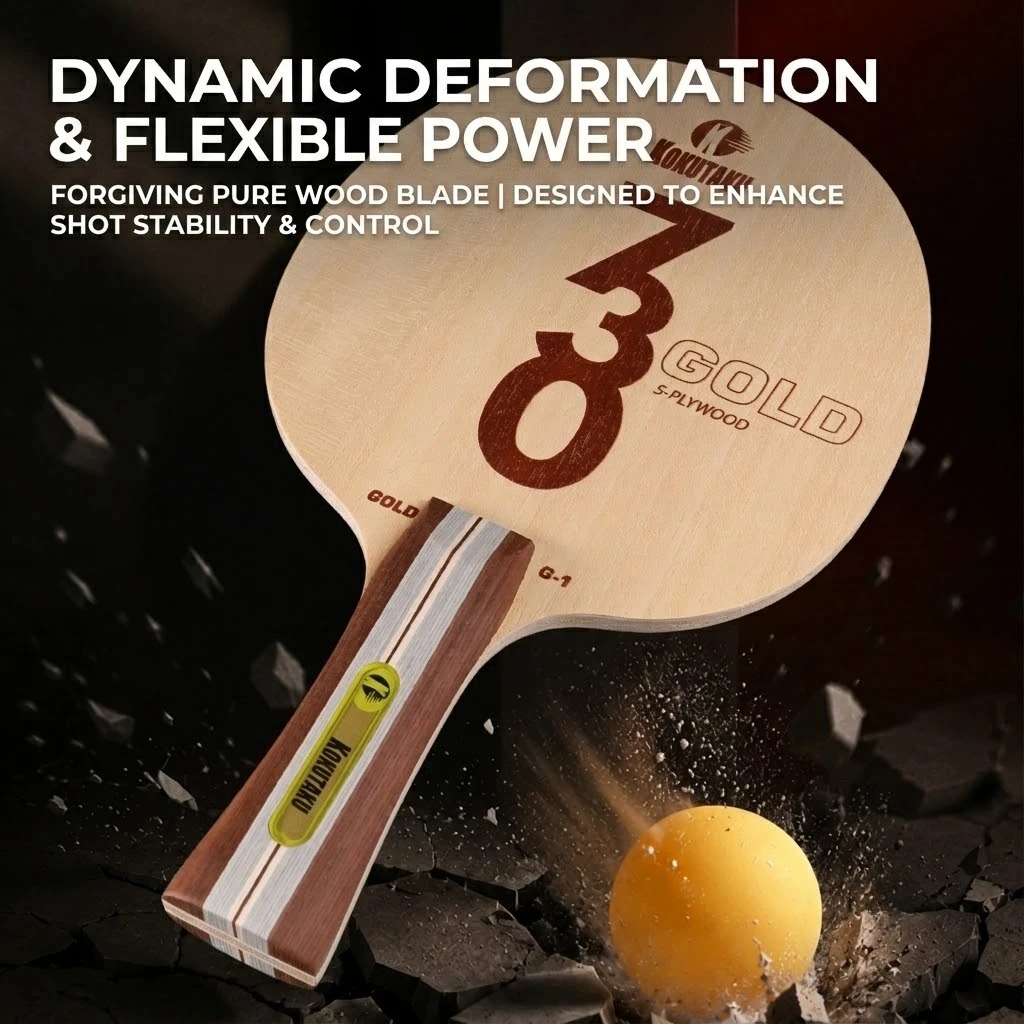 Kokutaku Table Tennis Blade FL - Table Tennis Practice 评论和价格
