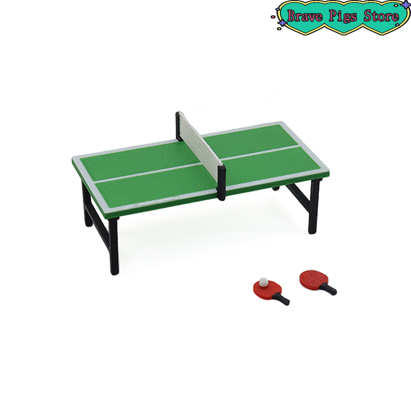 1:12 Miniature Table Tennis Ra - Table Tennis Venue 评论和价格