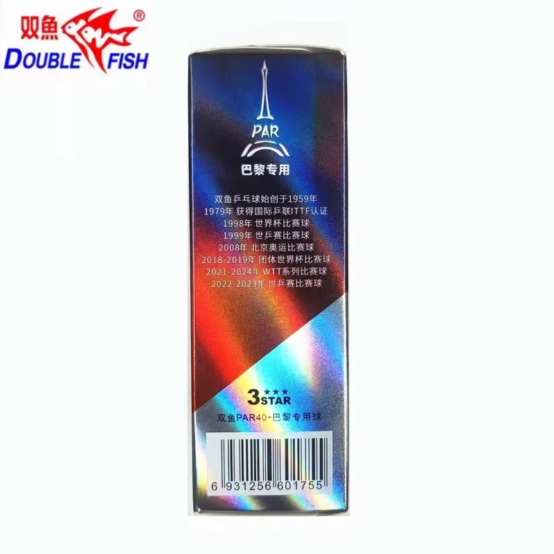 6 Pcs/Box Double Fish Ping Pon - Table Tennis France 评论和价格