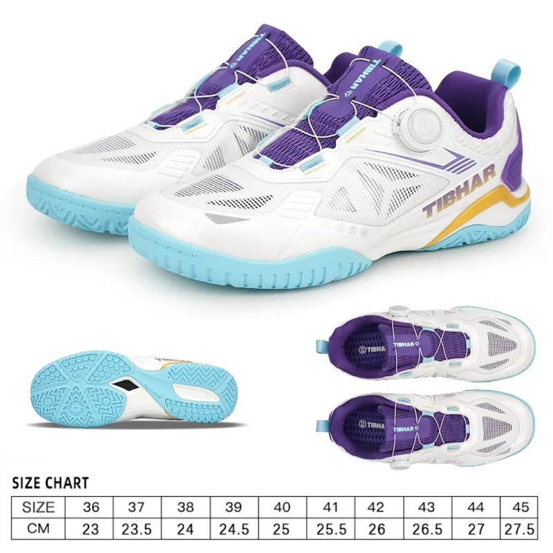 New TIBHAR Table Tennis Shoes  - Table Tennis Court 评论和价格