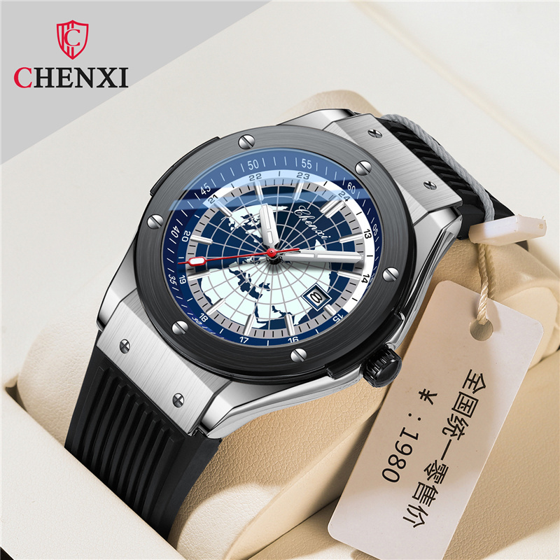 CHENXI 82442 Men Quartz Watch  - Table Tennis World 评论和价格